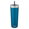 stainless steel water bottle with straw
