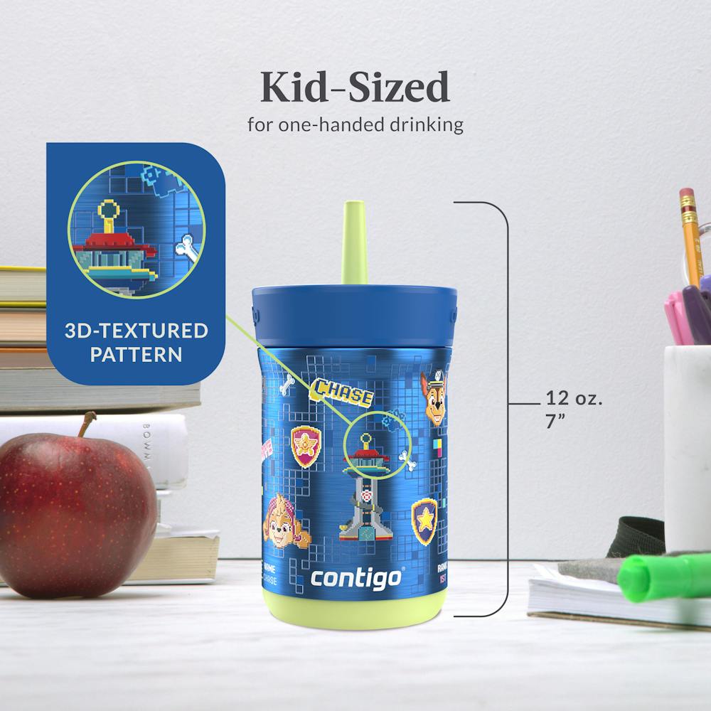 Contigo® Kids Leighton Spill-Proof Stainless Steel Tumbler with Straw, 12oz.